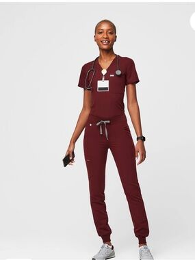 Figs Women's Zamora Jogger Scrub Pants Size Medium Petite